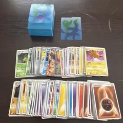 ポケモンカード グレイシアリーフィア　デッキケースとカード複数枚セット