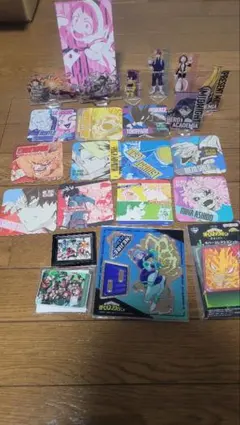 ヒロアカ ヒロアカ展 一番くじ　アクスタ　原画展　コースター