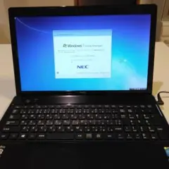 NEC VersaPro ノートPC ブラック windows7 ジャンク品