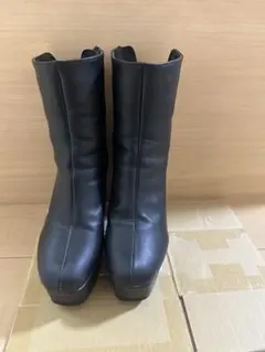 ブラックヒールブーツ サイズL