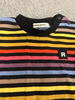 SONIA RYKIEL ENFANT マルチボーダー 長袖カットソー 90