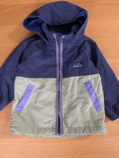 BEAMS フード付きジャケット 90cm ネイビー/カーキ