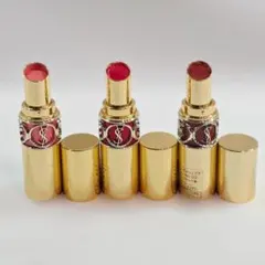 ◎YSL ルージュヴォリュプテシャイン 3本セット 口紅 リップカラー