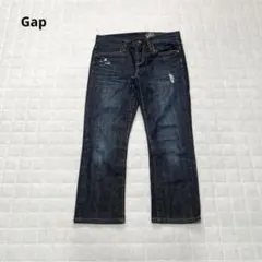 【ギャップ】1969 Y2K デニムパンツ　レディースM相当　 ダメージ