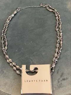 LOWRYS FARM 2セット レイヤード ネックレス シルバーのサムネイル