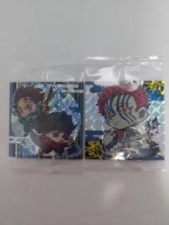 鬼滅の刃　ディフォルメシールウエハース13　其ノ十三　SR　竈門炭治郎　冨岡義勇