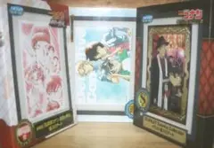内容物未開封♪ 稀品 名探偵コナン 額入りアート 計3点（ラッキーくじ）