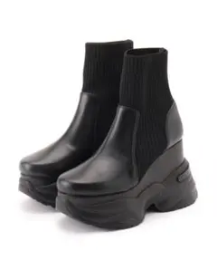 エスペランサ スニーカーソールニットショートブーツ L