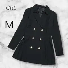 グレイル GRL プリーツテーラードジャケット ミニワンピ フェミニン 韓国