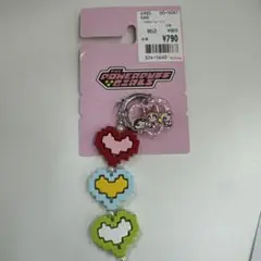 パワーパフガールズ ハートキーホルダー
