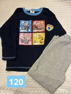 パウパトロール長袖パジャマ　120cm
