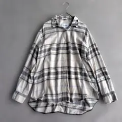 niko and... ニコアンド フランネル チェックシャツ ネルシャツ 3のサムネイル