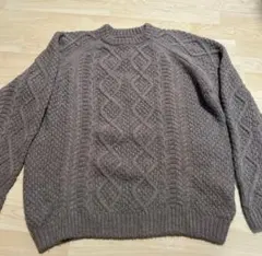 snowpeak スノーピーク アルパカ ケーブルニットセーター