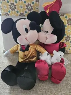 ミッキー ミニー ぬいぐるみ ペア
