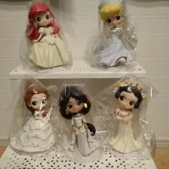 キューポスケット　ディズニープリンセス5体セット