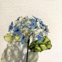 アメリカンフラワー　紫陽花　ピンクとブルーおまとめ300円引きのサムネイル