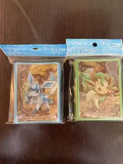 ポケモンカード　リーフィア　グレイシア　スリーブ　新品未開封