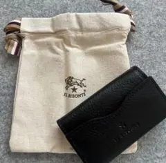 IL BISONTE ブラックキーケース