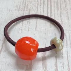 手作りとんぼのヘアゴム　sun☆