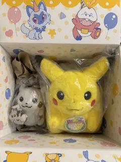 【3点セット】ポケモン はじまりのピカチュウ＆おかえり！ピカチュウ ぬいぐるみ