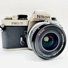 Nikon FM2/T チタンボディ フィルムカメラ NIKKOR 35mmf2 - メルカリ
