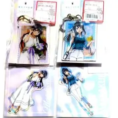 アベイル 青ブタ キーホルダー 桜島麻衣 青ブタシリーズ ステッカー 4点