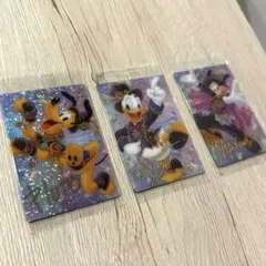 ディズニーキャラクターカード3枚セット