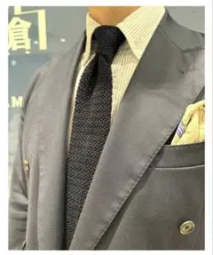 Ascot for Maker's Shirt鎌倉 ニットタイ