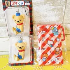 郵便局★サンリオ★マルチケース★ぽすくま★フィギュアストラップ