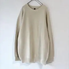 UNIQLO ユニクロ コットンブレンド クルーネック ニット XLのサムネイル