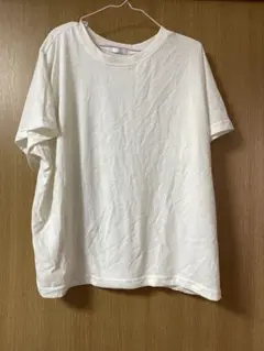 シンプルホワイト半袖Tシャツ