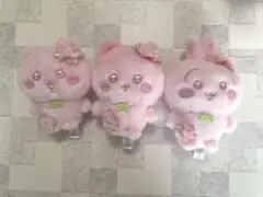 ちいかわ ぬいぱれっと～さくらいろ～マスコット ちいかわハチワレうさぎセット