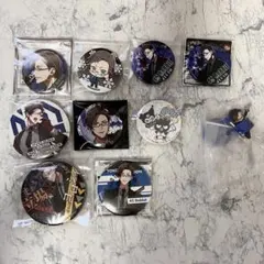 ヒプノシスマイク ヒプマイ 入間銃兎 缶バッジ セット