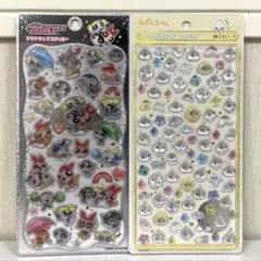 ボンボンドロップシール プチドロップ みるみるちゃん パワパフ2枚セット正規品】