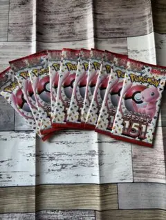 ポケモンカード151 バラ10パック - メルカリ
