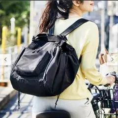 FELISSIMO レジカゴリュック ブラックのサムネイル
