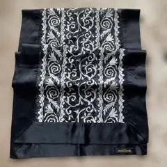 ヒロココシノプルミエサテン シースルフラワー刺繍ストールのサムネイル
