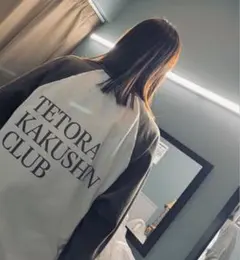 テトラ tetora ラグラン ロンT Tシャツ ヴィンテージ加工 古着 バンド