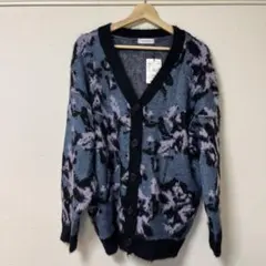 PAGEBOY アートフラワーシャギーカーディガン