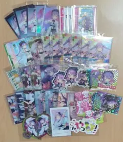 ホロライブ 常闇トワ カード ステッカー まとめ売り