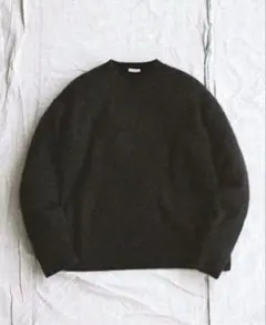 LIDNM CASHMERE MILLED CREW KNITのサムネイル