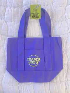 Trader Joe'sミニトートバッグ　[紫]ハロウィン限定