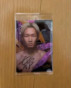 朝倉未来 サイン入りトレーディングカード No.02
