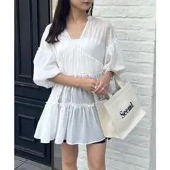 【値下げ不可】ナイスクラップ　ティアードチュニックのサムネイル