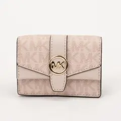 美品 Michael Kors 三つ折り財布 ピンク系