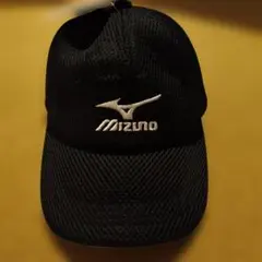 【新品未使用】Mizuno メッシュキャップ ネイビー フリーサイズ ミズノ