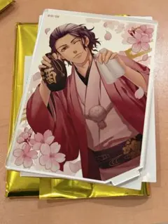 35 薄桜鬼 薄桜商店 カード型アクリルスタンド リデザイン 坂本龍馬 