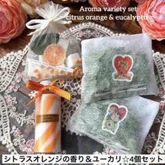 【限定1名様】シトラスオレンジの香り＆ユーカリ よりどり4点セット