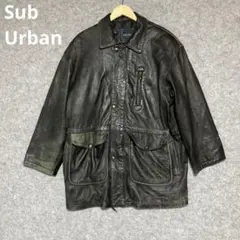 2026年最新】SUB URBAN レザージャケットの人気アイテム - メルカリ