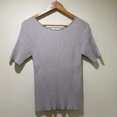 PAGEBOY ページボーイ 切り替えリブニット 半袖 フリーサイズのサムネイル